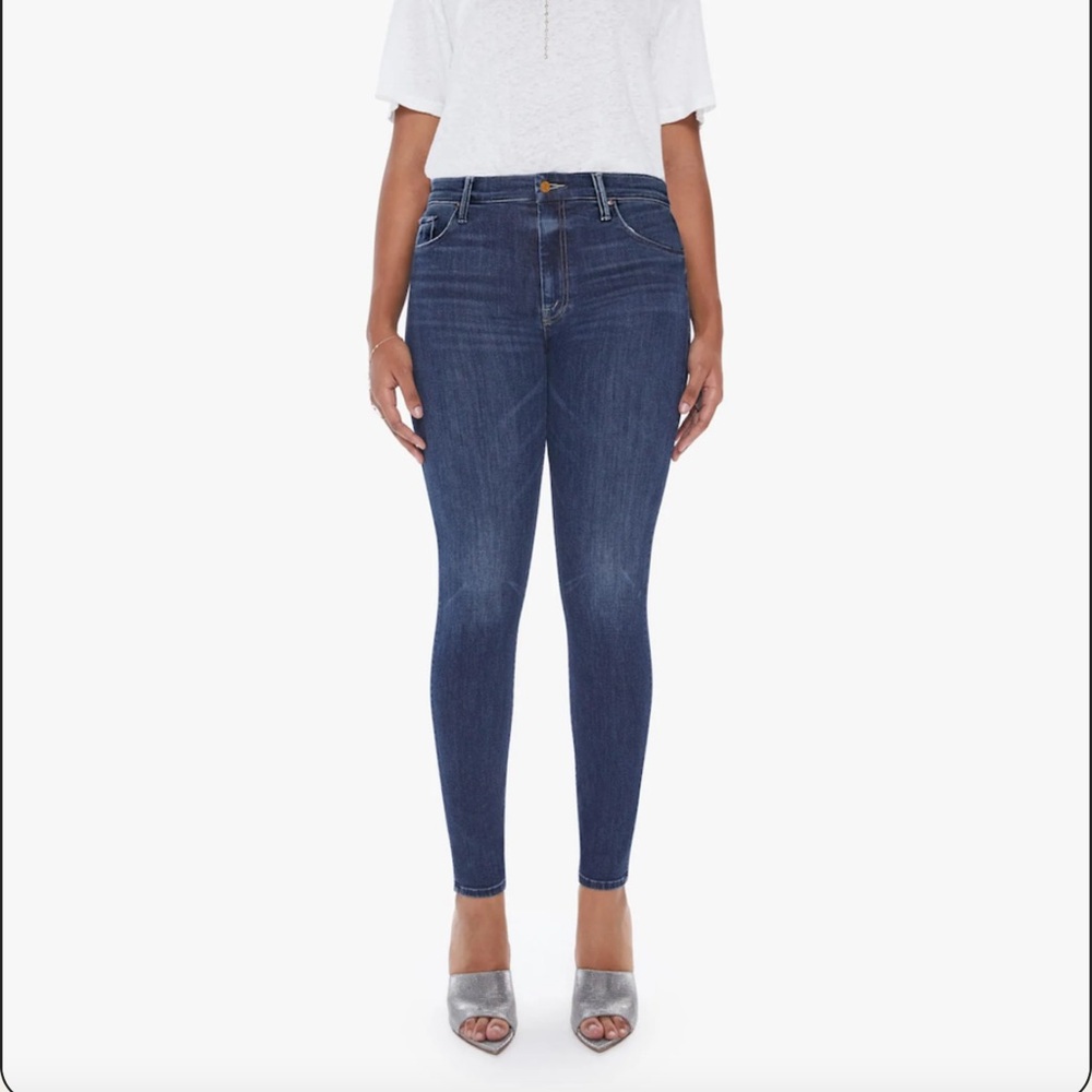 MOTHER Jeans High Waisted Looker wash: Teaming Up size 27 style 1221-104